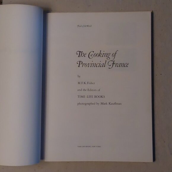 Vintage Time Life The Cooking of Provincial France cook book - Picture 2 of 2